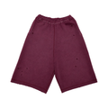 Faded Velvet Red Sweatshorts
